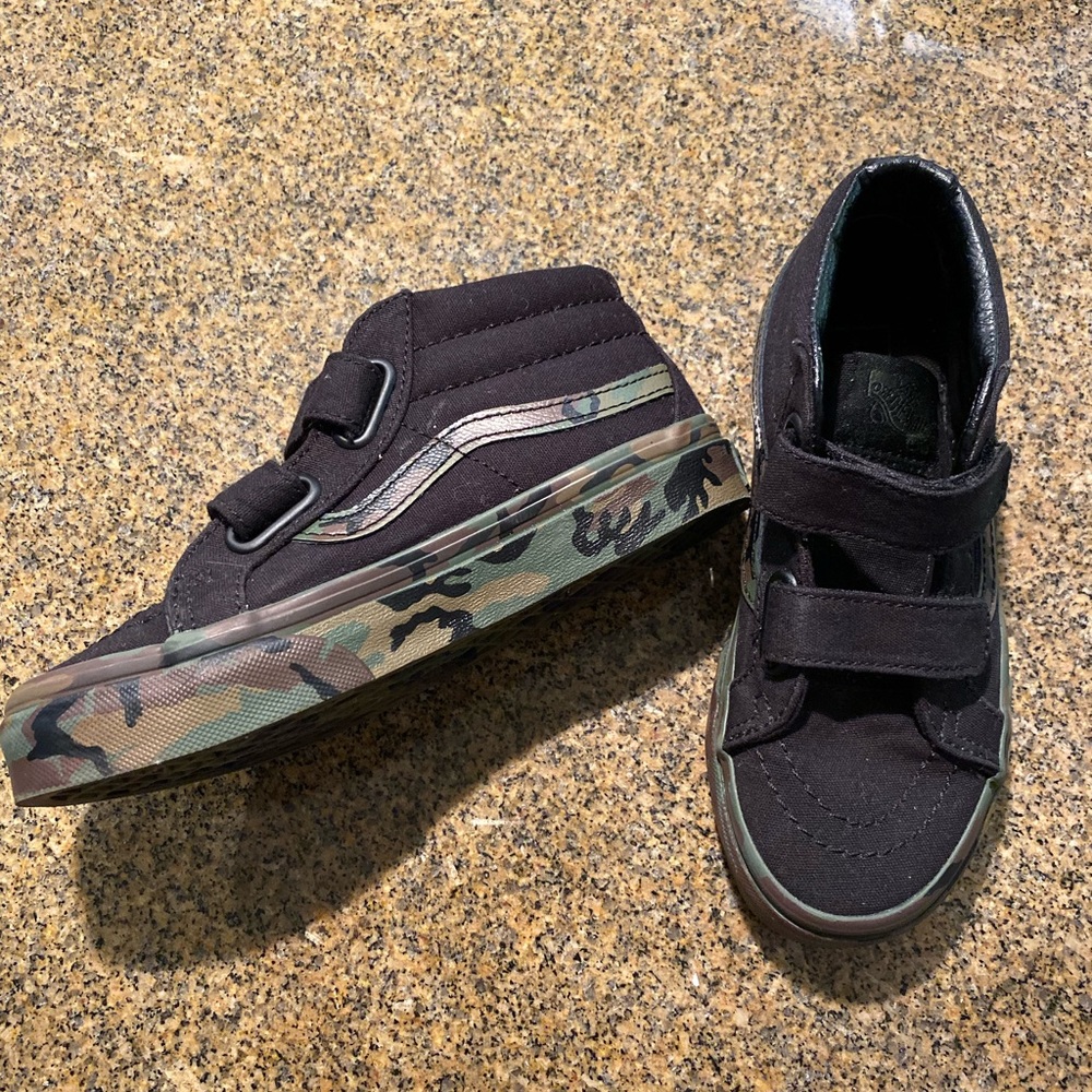 Camo Vans Kids Size 13